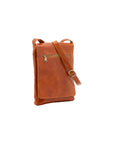 Borsa a tracolla uomo in vera pelle Made in Italy 5526-Cognac I Fratelli