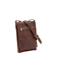 Borsa a tracolla uomo in vera pelle Made in Italy 5526-Marrone I Fratelli