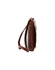Borsa a tracolla uomo in vera pelle Made in Italy 5526-Marrone I Fratelli