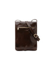 Borsa a tracolla uomo in vera pelle Made in Italy 5526-Tmoro I Fratelli