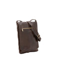 Borsa a tracolla uomo in vera pelle Made in Italy 5526-Tmoro I Fratelli