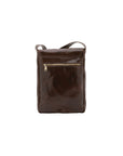 Borsa a tracolla uomo in vera pelle Made in Italy 5526-Tmoro I Fratelli