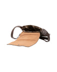 Borsa a tracolla uomo in vera pelle Made in Italy 5526-Tmoro I Fratelli