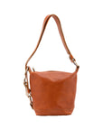 Borsa a secchiello da donna Vera pelle 5527-Cognac I Fratelli