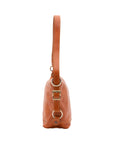 Borsa a secchiello da donna Vera pelle 5527-Cognac I Fratelli