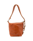 Borsa a secchiello da donna Vera pelle 5527-Cognac I Fratelli