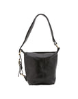 Borsa a secchiello da donna Vera pelle 5527-Nero I Fratelli