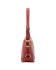 Borsa a secchiello da donna Vera pelle 5527-Rosso I Fratelli