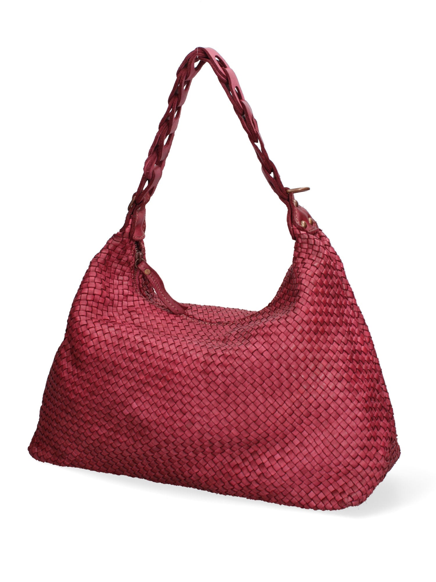 Asteria Borsa a spalla da donna Vera pelle 7799-BORDO Chiara Ferretti