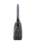 Borsa a secchiello da donna Vera pelle 5528-Blu I Fratelli