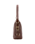 Borsa a secchiello da donna Vera pelle 5528-Marrone I Fratelli