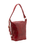 Borsa a secchiello da donna Vera pelle 5528-Rosso I Fratelli