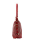 Borsa a secchiello da donna Vera pelle 5528-Rosso I Fratelli