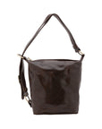Borsa a secchiello da donna Vera pelle 5528-Tmoro I Fratelli