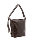 Borsa a secchiello da donna Vera pelle 5528-Tmoro I Fratelli