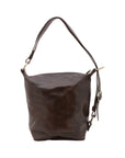 Borsa a secchiello da donna Vera pelle 5528-Tmoro I Fratelli