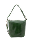 Borsa a secchiello da donna Vera pelle 5528-Verde I Fratelli