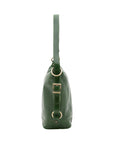 Borsa a secchiello da donna Vera pelle 5528-Verde I Fratelli