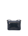 Borsa a tracolla da donna 100% vera pelle 5529-Blu I Fratelli