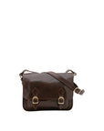 Borsa a tracolla da donna 100% vera pelle 5529-Tmoro I Fratelli