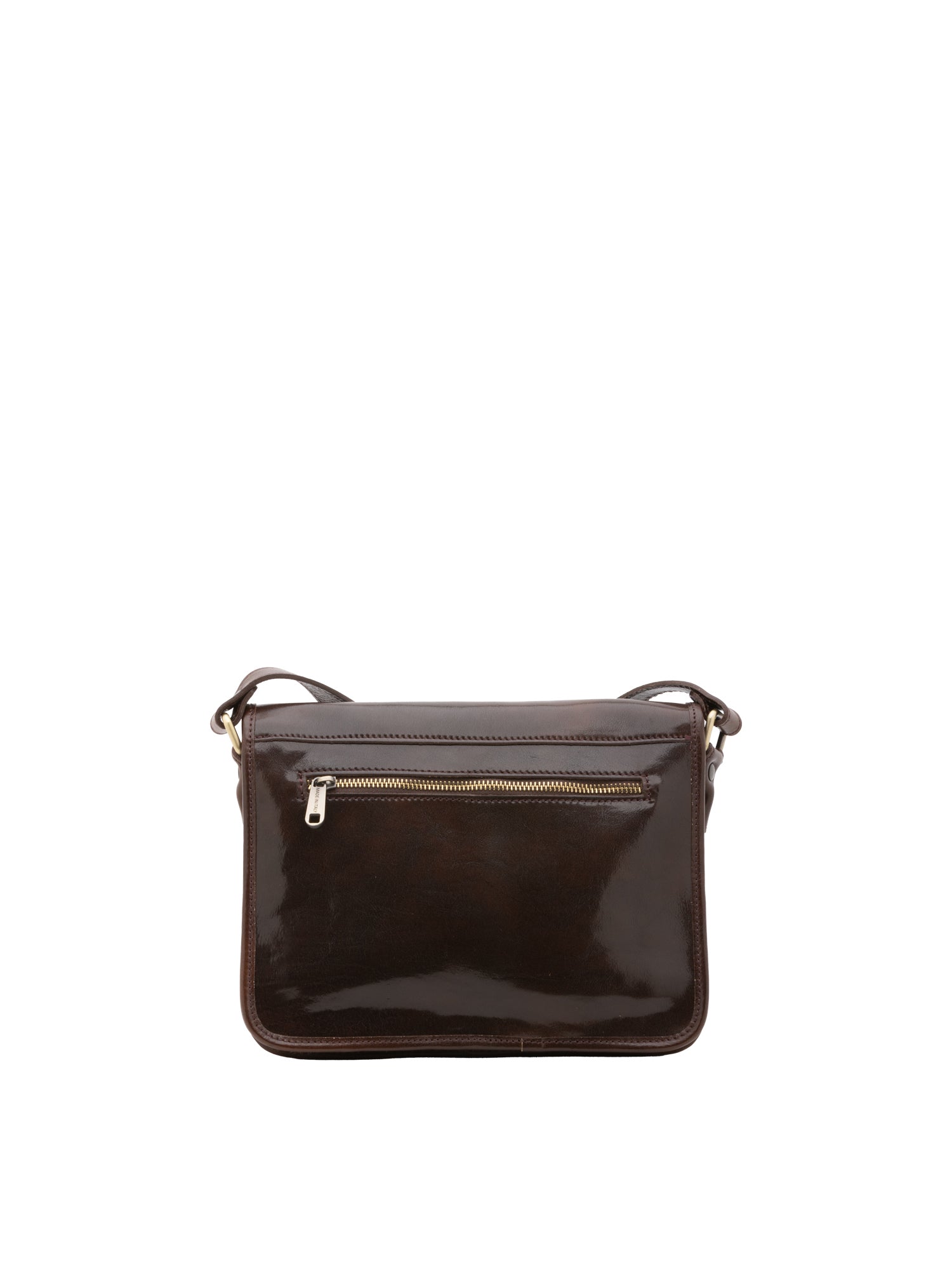 Borsa a tracolla da donna 100% vera pelle 5529-Tmoro I Fratelli