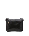 Borsa a tracolla da donna 100% pelle 5530-Nero I Fratelli