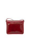 Borsa a tracolla da donna 100% pelle 5530-Rosso I Fratelli