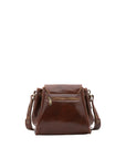 Borsa a secchiello da donna Vera pelle 5531-Marrone I Fratelli