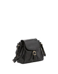 Borsa a secchiello da donna Vera pelle 5531-Nero I Fratelli