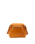Borsa a secchiello da donna Vera pelle 5531-Senape I Fratelli