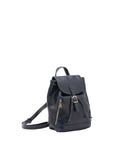 Borsa a spalla da donna Vera pelle 5532-Blu I Fratelli