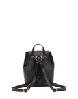 Borsa a spalla da donna Vera pelle 5532-Nero I Fratelli