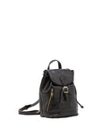 Borsa a spalla da donna Vera pelle 5532-Nero I Fratelli