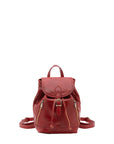 Borsa a spalla da donna Vera pelle 5532-Rosso I Fratelli