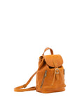 Borsa a spalla da donna Vera pelle 5532-Senape I Fratelli