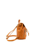 Borsa a spalla da donna Vera pelle 5532-Senape I Fratelli