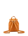 Borsa a spalla da donna Vera pelle 5532-Senape I Fratelli