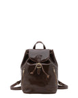 Borsa a spalla da donna 100% pelle artigianale 5533-Tmoro I Fratelli