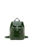Borsa a spalla da donna 100% pelle artigianale 5533-Verde I Fratelli