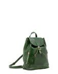 Borsa a spalla da donna 100% pelle artigianale 5533-Verde I Fratelli