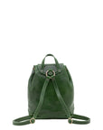 Borsa a spalla da donna 100% pelle artigianale 5533-Verde I Fratelli
