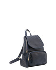 Borsa a spalla da donna Vera pelle 5534-Blu I Fratelli