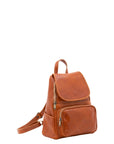 Borsa a spalla da donna Vera pelle 5534-Cognac I Fratelli