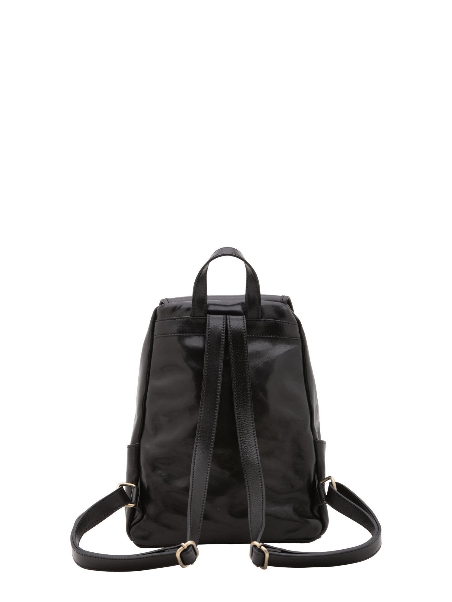 Borsa a spalla da donna Vera pelle 5534-Nero I Fratelli