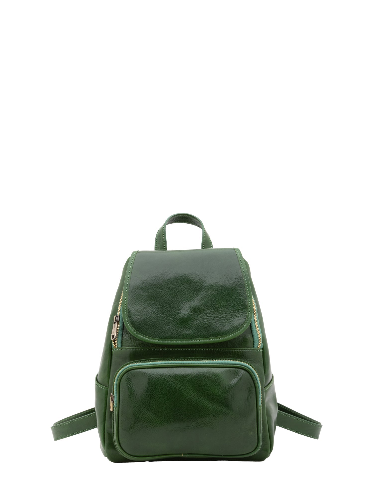 Borsa a spalla da donna Vera pelle 5534-Verde I Fratelli