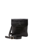 Borsa a tracolla da uomo in vera pelle Made in Italy 5535-Nero I Fratelli