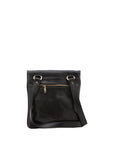Borsa a tracolla da uomo in vera pelle Made in Italy 5535-Nero I Fratelli