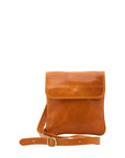 Borsa a tracolla da uomo in vera pelle Made in Italy 5535-Senape I Fratelli