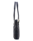 Borsa a spalla da donna 100% pelle 5536-Blu I Fratelli