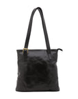 Borsa a spalla da donna 100% pelle 5536-Nero I Fratelli
